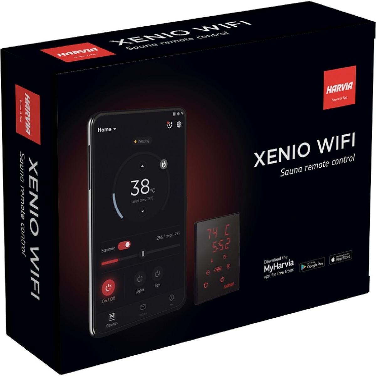 Пульт Harvia Xenio CX170 WIFI — изображение 3