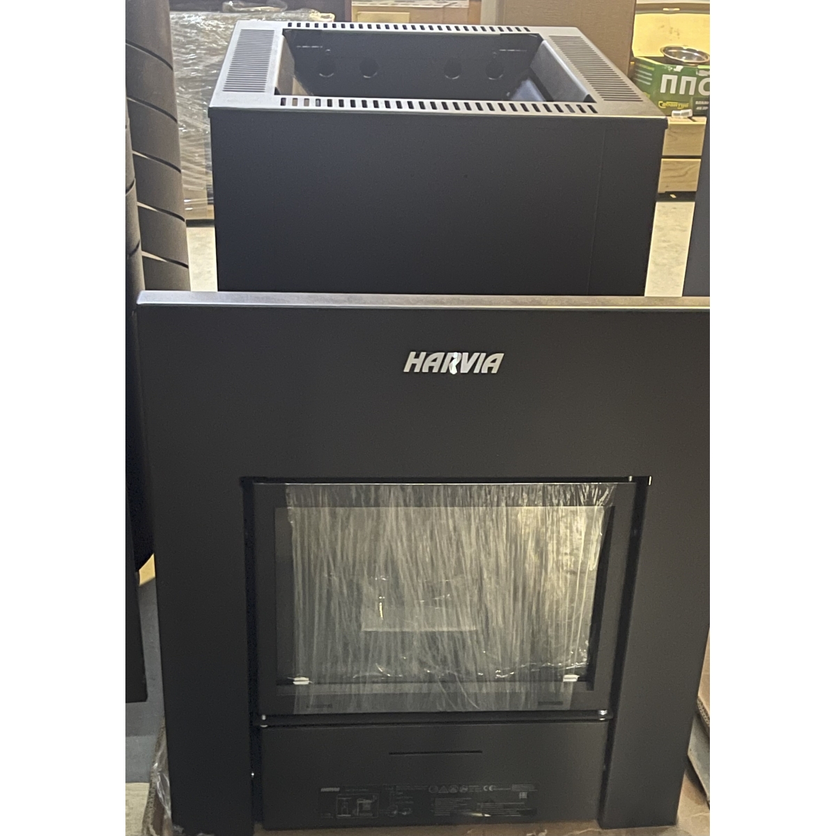 Дровяная печь Harvia 22 Duo Black — изображение 5