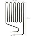 ZSP-240 ТЭН 2,15 KW (K11G; K11GS)
