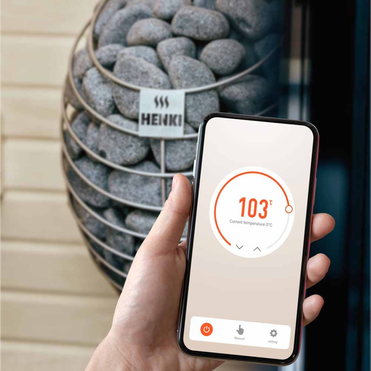 Электрическая печь Henki Nest 4 кВт, нержавейка — изображение 11